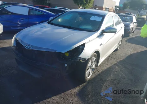 2013 Hyundai Sonata Hybrid from USA, damaged, VIN KMHEC4A46DA072693